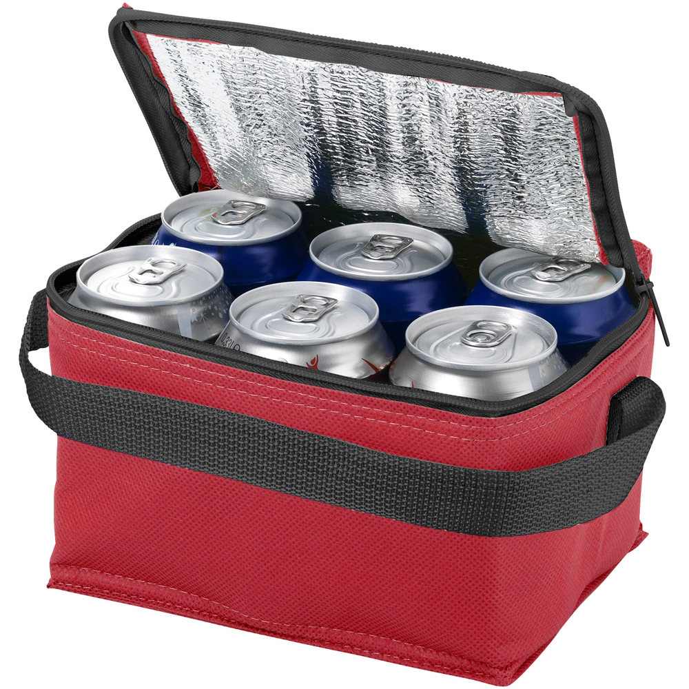 Spectrum Kühltasche für 6 Dosen 4L - Rot