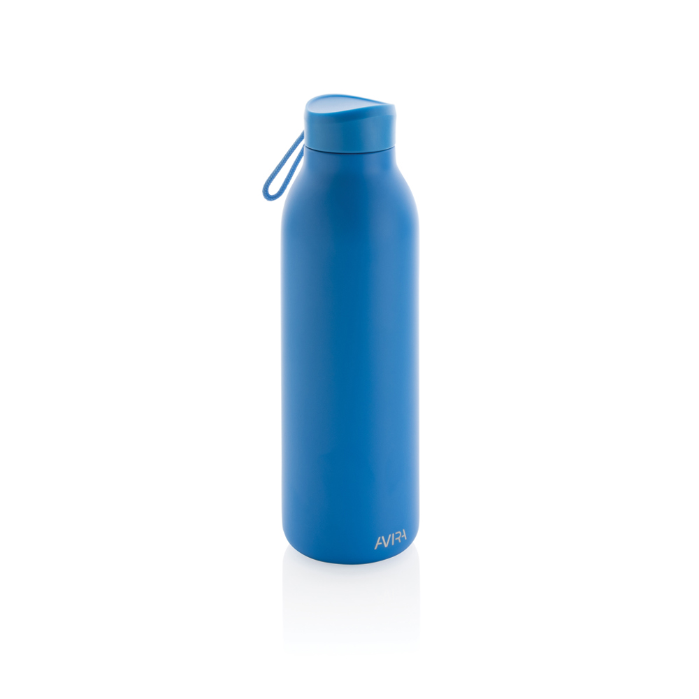 Avira Avior RCS recycelte Stainless-Steel Flasche 500ml - blau (± PMS 660C)